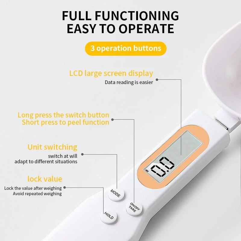 Smart Electronic Digital Measuring Spoon Scale