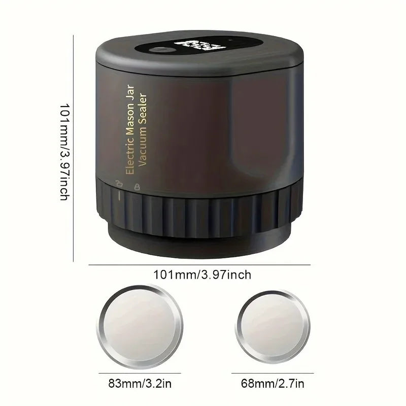 Smart Electric Mason Jar Vacuum Sealer