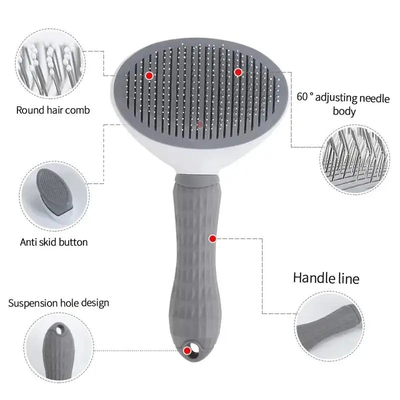 Melgaly Smart Self-Cleaning Pet Brush