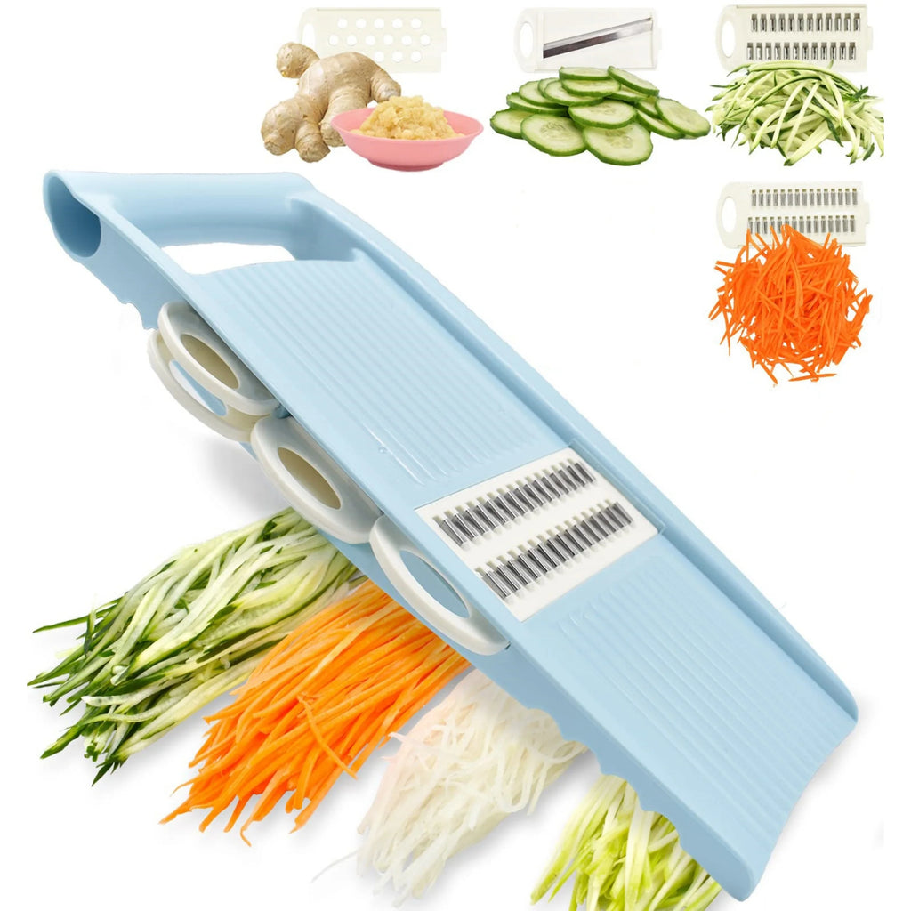 5-in-1 Multi-Functional Vegetable Slicer & Mandoline Cutter