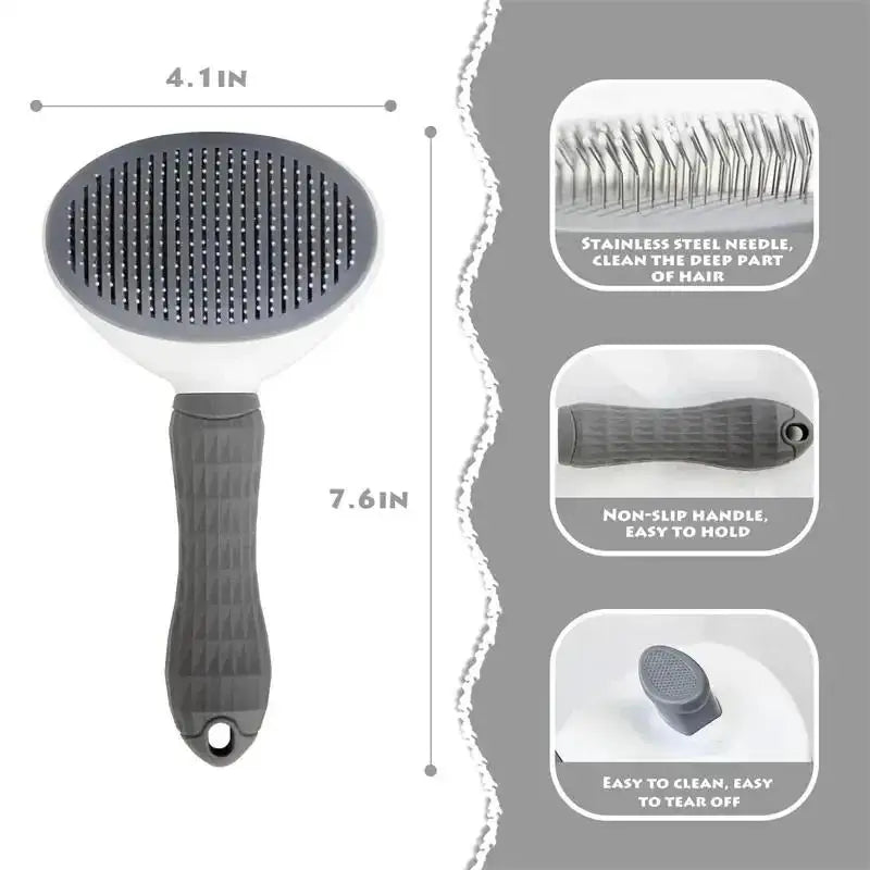 Melgaly Smart Self-Cleaning Pet Brush